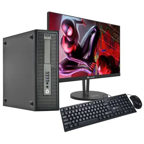 HP ProDesk 600 G2 SFF Desktop 6th Gen Intel i5 Quad-Core 8GB DDR4 500GB HDD CPU Keyboard Mouse Plus 22" LG Ex UK Monitor 6 Months Warranty