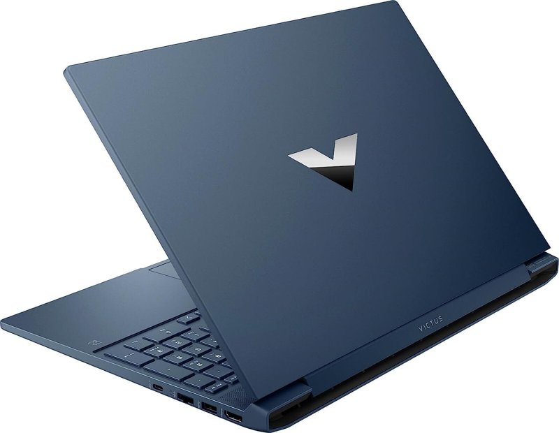 HP Victus 15-FA1059DX Gaming Laptop 13th Gen Intel Core i7-13620H 16GB DDR4 RAM 512GB SSD 15.6" FHD 144Hz rate Display 6GB GDDR6 NVIDIA GeForce RTX 3050 Laptop GPU Audio by B&O HP Wide Vision 720p HD Camera Windows 11 Home 1 Year Dealership Warranty
