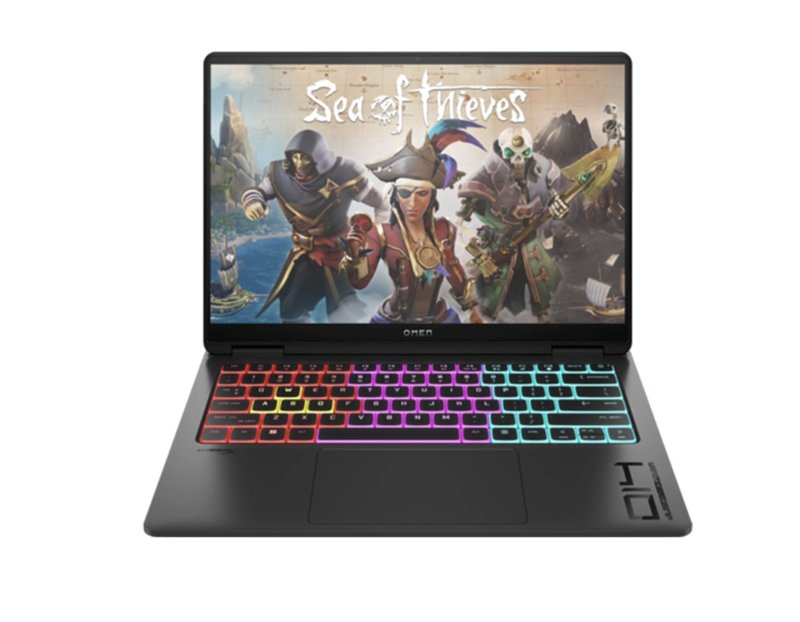 Omen Transcend 14-fb0082TX Gaming Laptop PC Ultra 7 155H 16GB RAM 1TB SSD Gen 4 SSD 14” 3K OLED 120Hz Display Nvidia Geforce RTX 4060 8GB Graphics Full-size RGB Backlit Shadow Black Keyboard HP True Vision 1080p FHD IR camera 1 Year Dealership Warranty