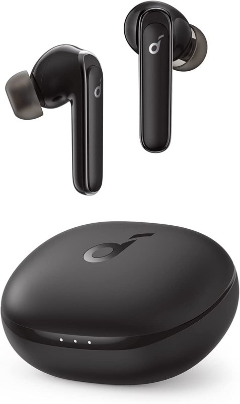 Anker Soundcore Life P3 Noise Cancelling Earbuds Big Bass 6 Mics Clear Calls Multi Mode Noise Cancelling Wireless Charging Soundcore App with Gaming Mode Sleeping Mode Find Your Earbuds