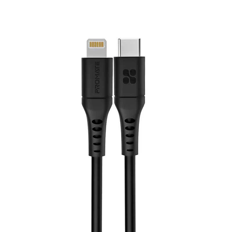 Promate 20W Power Delivery Fast Charging Lightning 1.2M Cable Powerlink-120