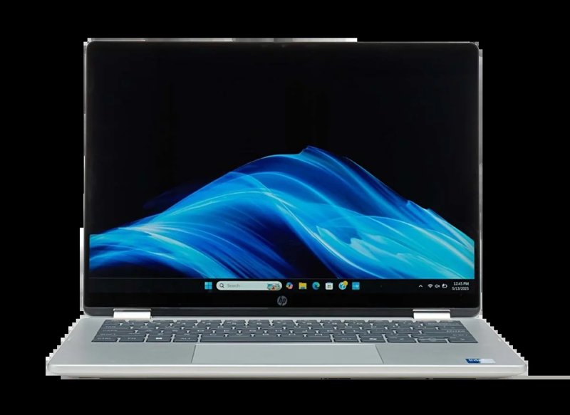 HP OmniBook 5 Flip 14-fp0013dx 2-in-1 Intel Core i5 8GB RAM 512GB SSD 14" 2K Touchscreen IPS LED Display Win 11 Home Intel Arc Graphics HP 5mp IR Camera Poly Studio with Dual Speakers B5UJ3UAA#ABA