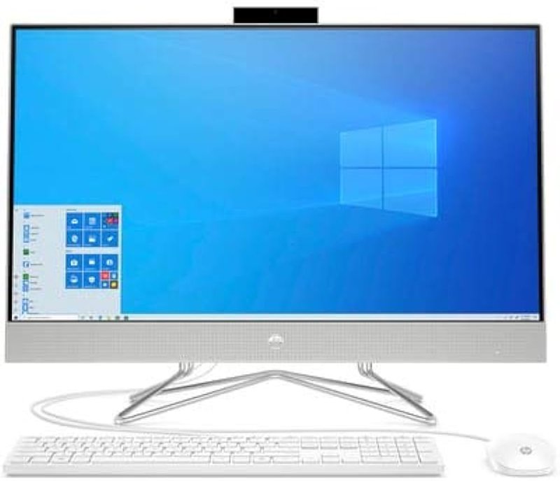 HP 27-dp0188qe All In One PC 10th Gen Intel Core i7-10510U @1.8GHz 16GB RAM 1TB HDD Plus 256GB SSD 27" FHD IPS Anti-Glare Touch Screen Display Bluetooth Webcam WiFi Intel UHD Graphics Windows 10 Home 1 Year Warranty
