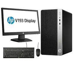 Hp 290 G2-8th Gen Microtower Desktop Intel Core i5-8500 4GB RAM 1000GB(1TB) HDD DVDrw Wifi Free Dos Keyboard Mouse Plus 19TFT 1 Year Warranty