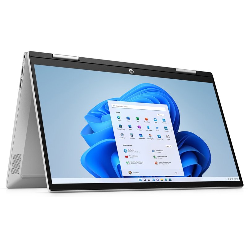 HP Pavilion 14 x360 2-in-1 Laptop 14-ek0088TU 14" FHD Touchscreen 12th Gen Intel Core i7-1255U 16GB RAM 512GB SSD Intel Iris Xe Graphics HP True Vision 5MP Camera Audio by B&O Windows 11 Certified Refurbished 1 Year Dealership Warranty