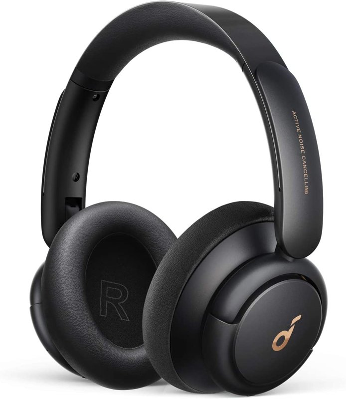 Anker Soundcore Life Q30 Hybrid Active Noise Cancelling Headphones with Multiple Modes Hi-Res Sound Custom EQ via App 40 Hours Playtime Comfortable Fit Bluetooth Headphones Multipoint Connection