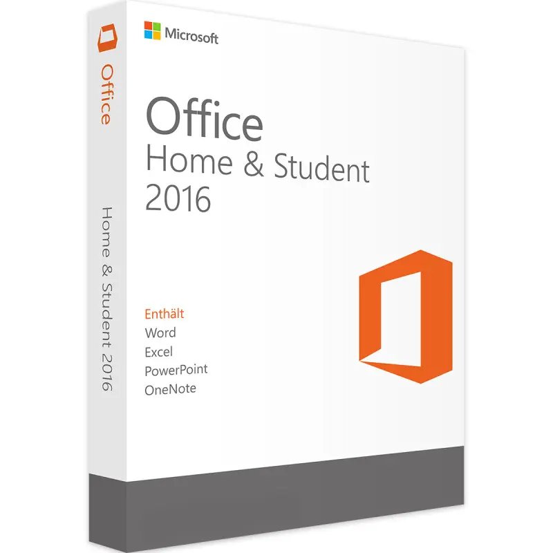Microsoft Office 2016 Home & Student License Key