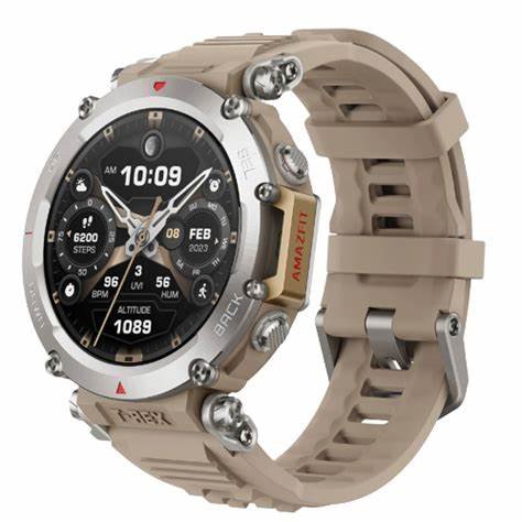 Amazfit T-Rex Ultra Smart Watch 47mm 20-Day Battery Life 30m Freediving Dual-Band GPS Mud-Resistant 100m Water-Resistant