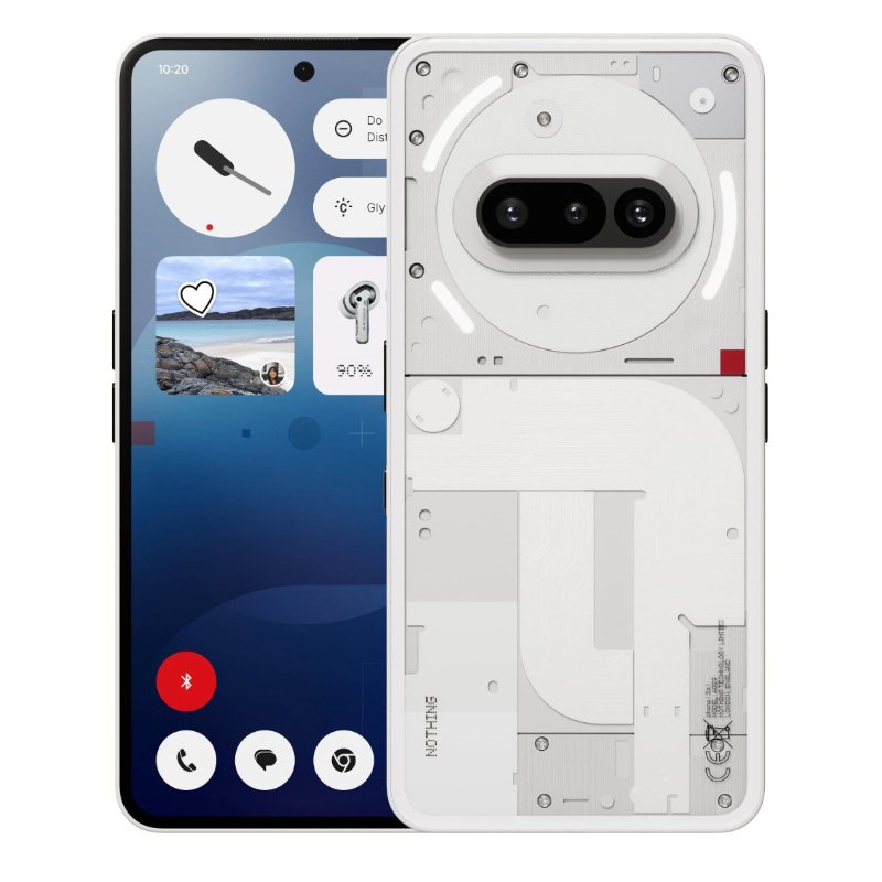 Nothing Phone 3A 256GB ROM 8GB RAM 6.77" AMOLED Display Android 15 50MP + 50MP + 8MP Main Camera 32MP Selfie Camera Fingerprint (Under Display) Dual SIM 5000mAh Battery