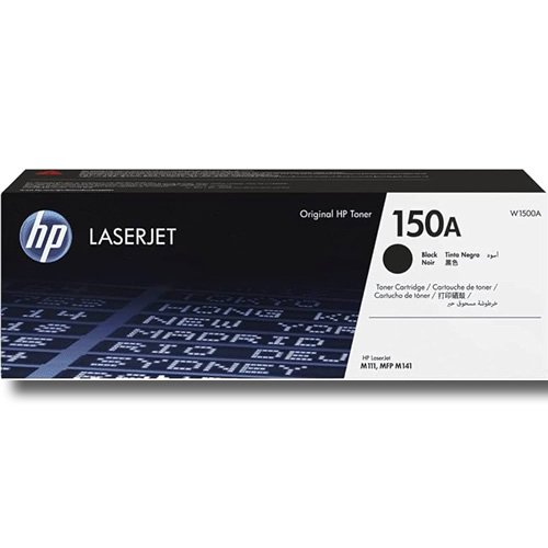 HP 150A Black Original LaserJet Toner Cartridge (W1500A)