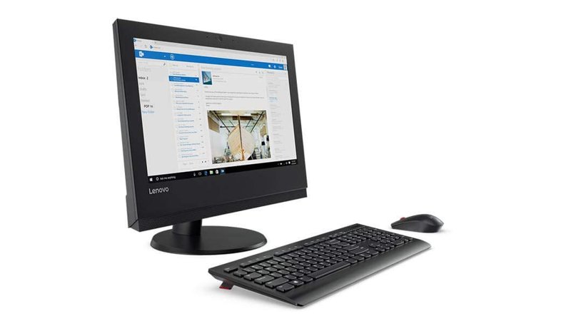 Lenovo V310z AIO 19.5" HD Display 7th Gen Intel Core i3 8GB RAM 1TB HDD DVDRW DOS Wired Keyboard + Mouse