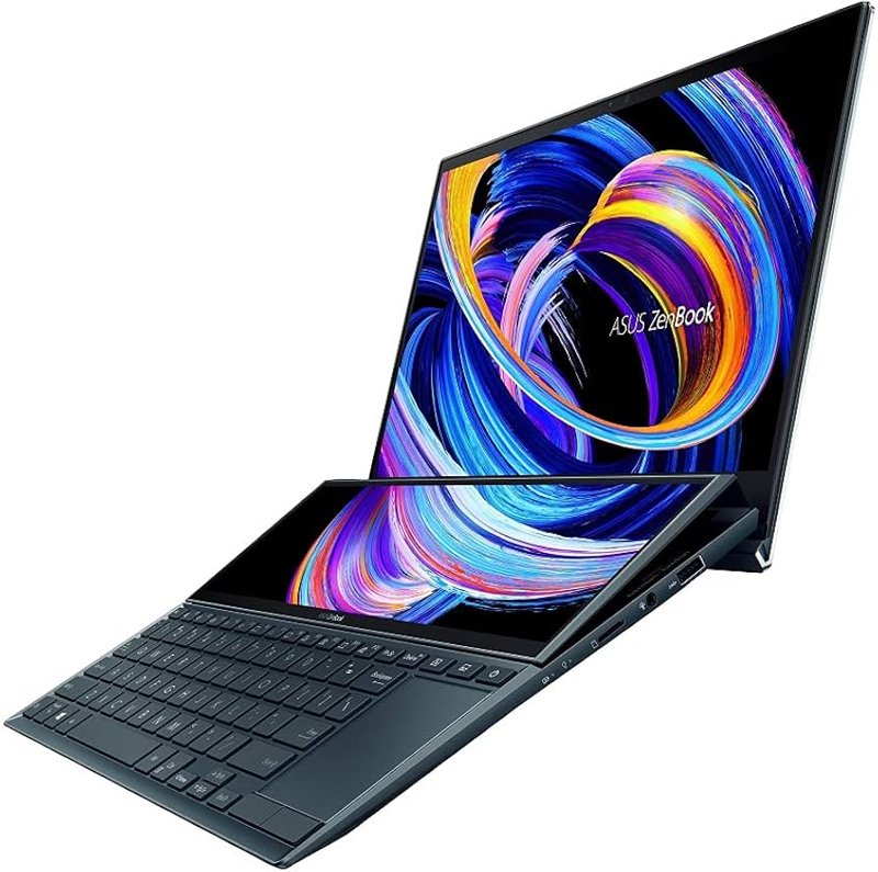 Asus Zenbook 17 Fold OLED (UX9702) 17.3" FOLED Display 12th Gen Intel Core i7-1250U Processor 16GB LPDDR5 1TB M.2 NVMe PCIe 4.0 SSD Intel Iris Xe Graphics 5.0MP Camera with IR function 1 Year Warranty