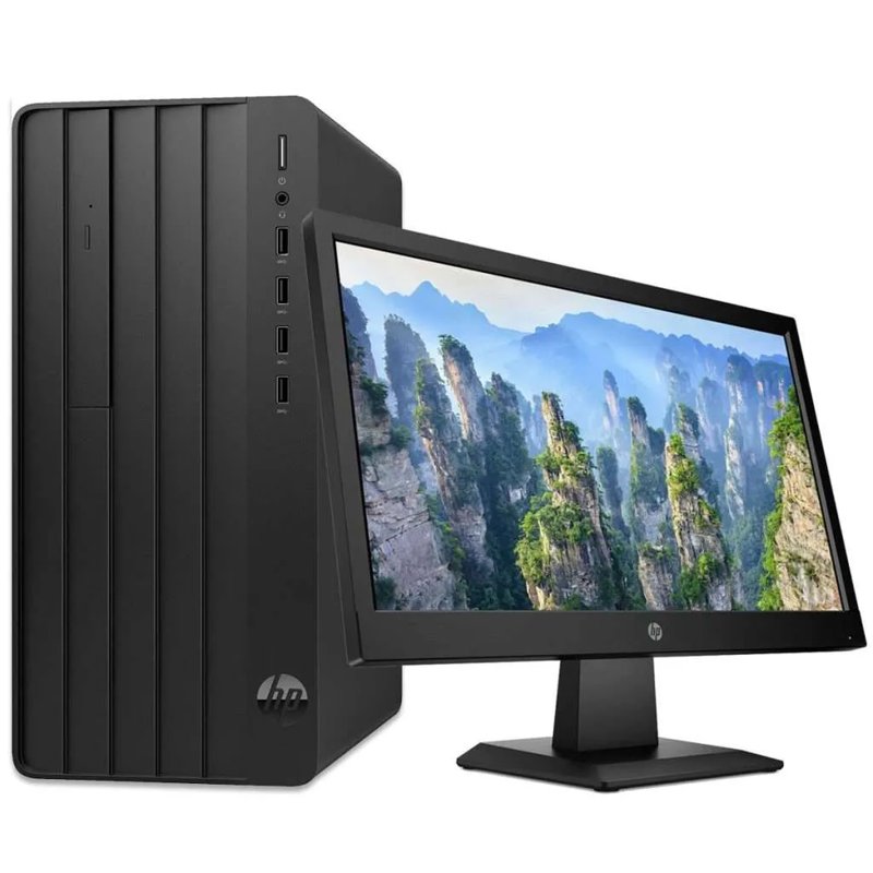 HP Pro Tower 290 G9 Desktop PC Intel Core i3 12100 4GB DDR4 3200 1TB SATA HDD FreeDOS (884W8EA)