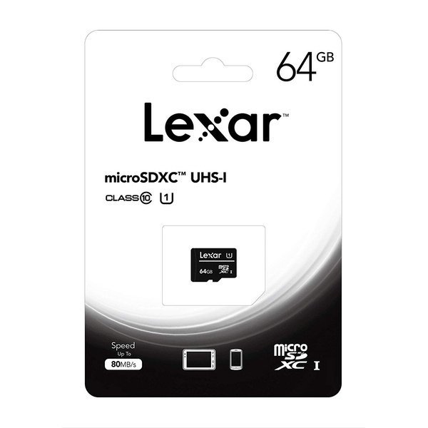 Lexar High-Performance C10 64GB Micro SDXC UHS-I Card