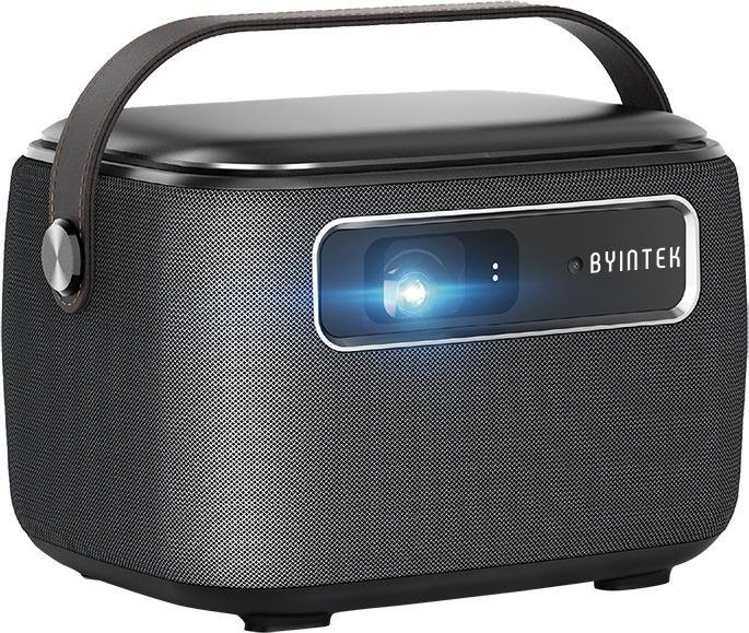 BYINTEK R20 Max Mini Projector 4K DLP Full HD 750 ANSI Lumens Smart WiFi Android 11.0 WiFi 6 Auto Focus Video Outdoor Home Movie Theater Projector