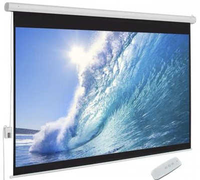 LightWave LW EPS -180E Electric Projector Screen 180cm x 180cm