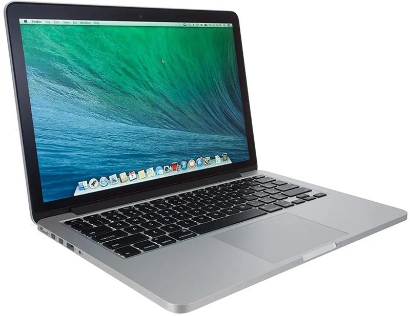 Apple MacBook Pro 4th Gen Intel Core i5 @2.6GHz 8GB RAM 256GB SSD 13" Retina Display WiFi Bluetooth Webcam A1502 MF839LL/A Early 2015