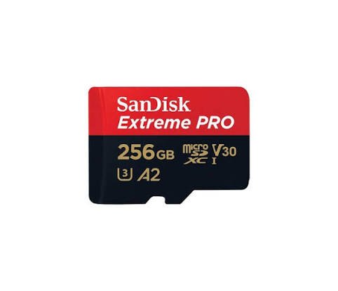 SanDisk Extreme PRO 256GB MicroSDXC UHS-I Memory Card 200MB/s
