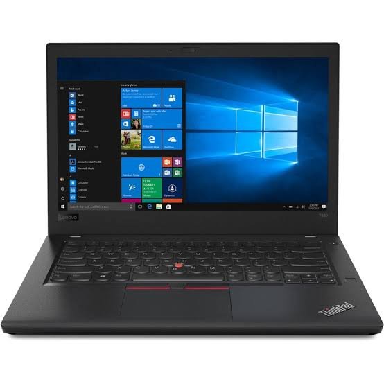 Lenovo ThinkPad T480S Intel Core i5-8250U 8GB RAM 256GB SSD 14" WUXGA IPS Touchscreen Display Fingerprint Reader Webcam Windows 10 Pro Black Certified Ex UK 6 Months Warranty