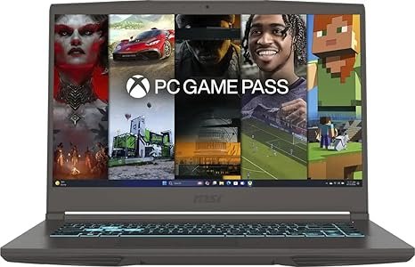 MSI Thin 15 Gaming Laptop Intel 8-Core i5-13420H 16GB DDR4 SDRAM 512GB SSD 15.6" FHD IPS 144Hz Display 6GB NVIDIA GeForce RTX 4050 Graphics Windows 11 Pro (B13VE-3023US) 1 Year Manufacturer Warranty