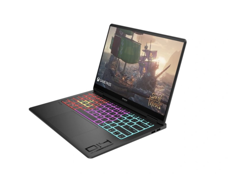 Omen Transcend 14-fb0082TX Gaming Laptop PC Ultra 7 155H 16GB RAM 1TB SSD Gen 4 SSD 14” 3K OLED 120Hz Display Nvidia Geforce RTX 4060 8GB Graphics Full-size RGB Backlit Shadow Black Keyboard HP True Vision 1080p FHD IR camera 1 Year Dealership Warranty
