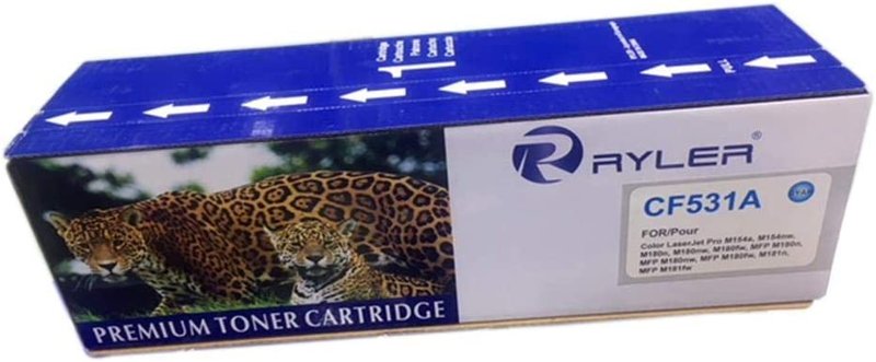 Ryler compatible Toner Cartridges for HP CF531A-CYAN