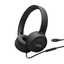 JBL Tune 520C USB-C Wired on-Ear Headphones with Hi-Res Audio Support