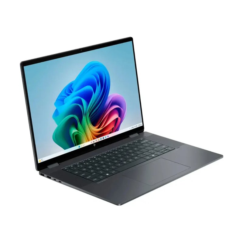 HP OmniBook X Flip 2-in-1 Laptop NGAI 14t-fm00 Laptop Intel Core Ultra 5 226V 16GB LPDDR5x SDRAM 512GB PCIe NVMe M.2 SSD 14" 2K IPS LED Touchscreen Display 5MP IR AI Camera Windows 11 Home Poly Studio with Pen