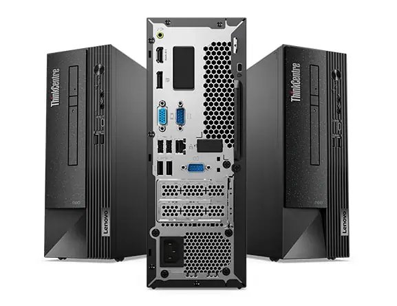 Lenovo ThinkCentre neo 50s Gen 5 SFF Desktop 14th Gen Intel Core i5 i5-14400 8GB RAM 512GB SSD Intel UHD Graphics Windows 11 Pro Small Form Factor