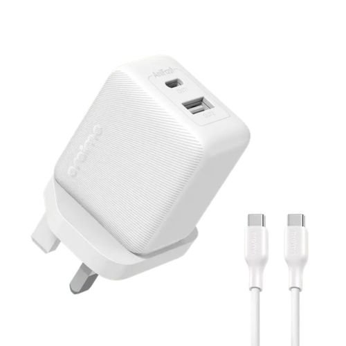 Oraimo PowerCube 201 20W Dual-Port USB Wall Fast Charger Kit OCW-520UCC