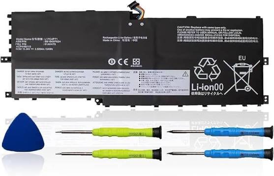 Lenovo ThinkPad X1 Yoga 3rd Gen L17C4P71 54Wh 15.36V Genuine OEM Battery Replacement