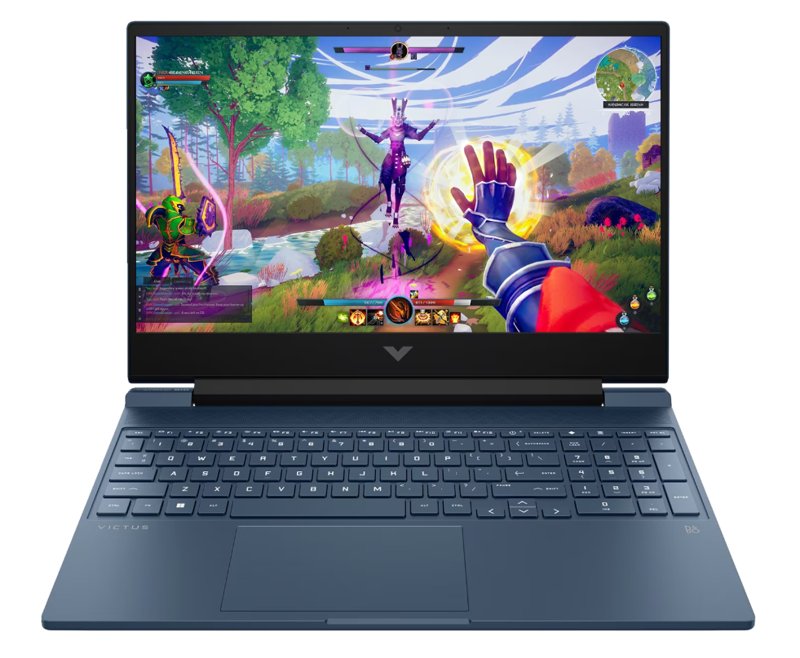 HP Victus 15-fa0354TX Gaming Laptop 12th Gen Intel Core i7 16GB RAM 512GB PCIe NVMe TLC M.2 SSD 15.6" FHD Display 4GB GDDR6 NVIDIA GeForce RTX 3050 Ti Laptop GPU Audio by B&O HP Wide Vision 720p HD Camera Windows 11 Home 1 Year Dealership Warranty