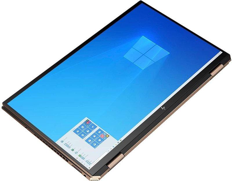 HP Spectre x360 15-eb1xxx 11th Gen Intel Core i7-1165G7 @2.8GHz 16GB RAM 512GB SSD Plus 32GB Intel Optane 15.6" Diagonal UHD OLED Touch Screen Display Webcam WiFi Backlit Keyboard Bluetooth Windows 10 Home 1 Year Dealership Warranty