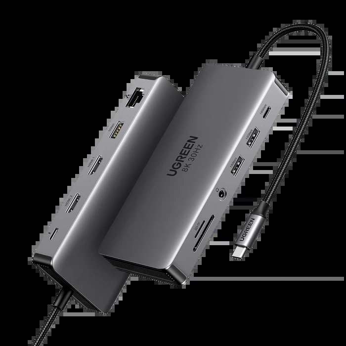 UGREEN Revodok Pro 211 11-in-1 USB-C Multifunction Adapter Laptop Docking Station