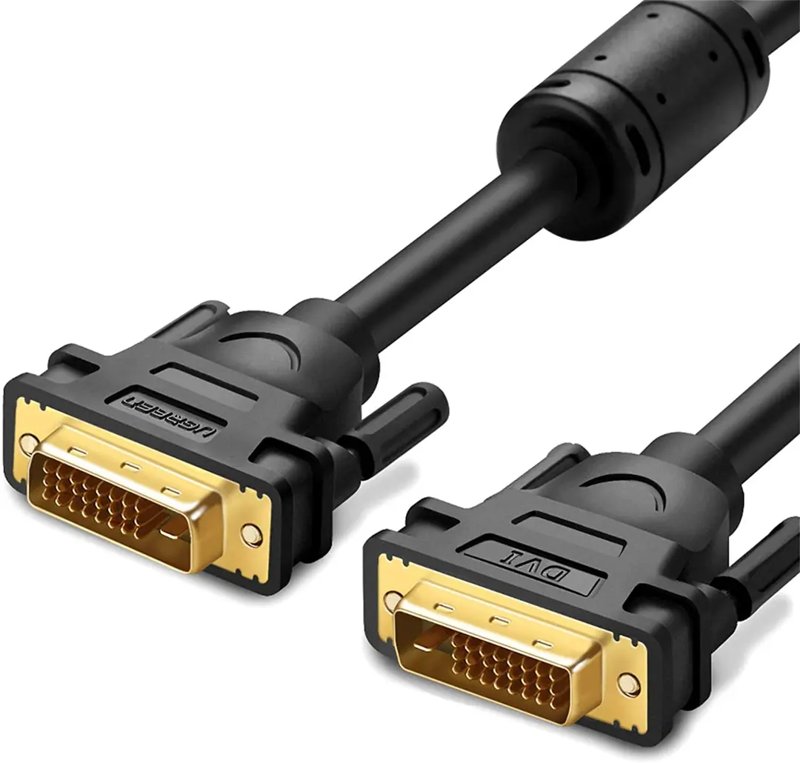 High Speed HDTV DVI Male to DVI Male Gold Plated 5.0 Meters Cable