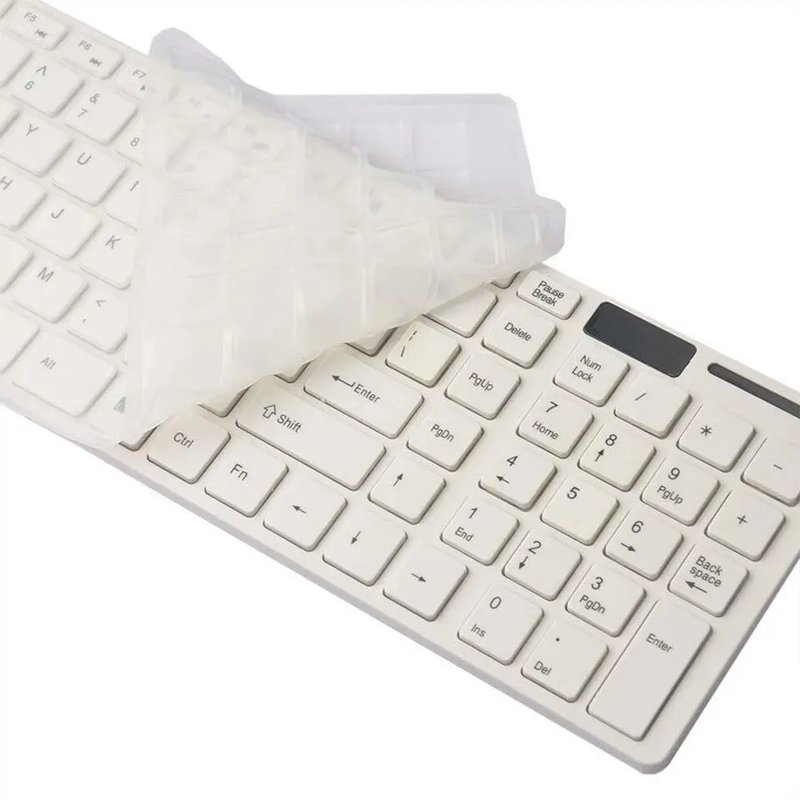 Modern Design Pure Ultra Thin Design 2.4GHz Wireless Keyboard Cover Mouse Kit