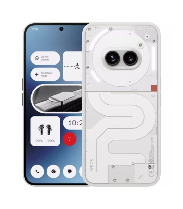 Nothing Phone 2A 128GB ROM 8GB RAM 6.7" AMOLED 120Hz HDR10+ Always On Display 50MP Dual Camera Android 14, Nothing OS 2.5.5 45W 5000mAh Battery
