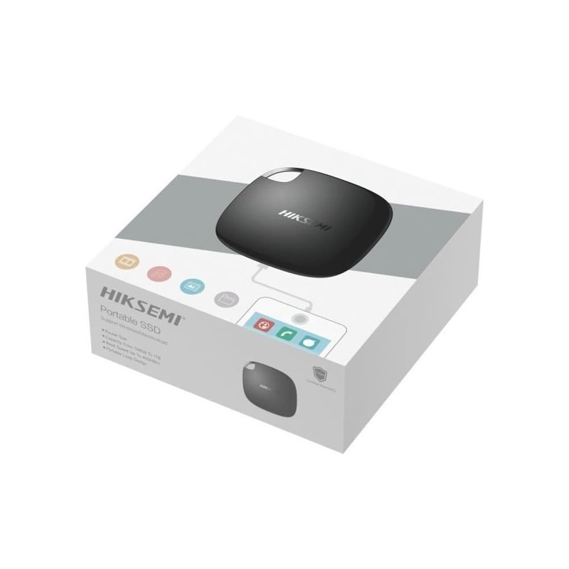 Hikvision Hiksemi Pocket 512GB Portable SSD External Solid State Drive HS-ESSD-T100
