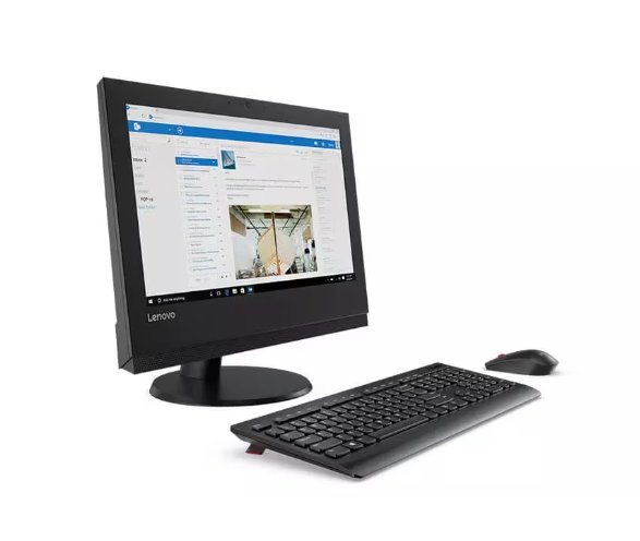 Lenovo V310z AIO 19.5" HD Display 7th Gen Intel Core i3 8GB RAM 1TB HDD DVDRW DOS Wired Keyboard + Mouse
