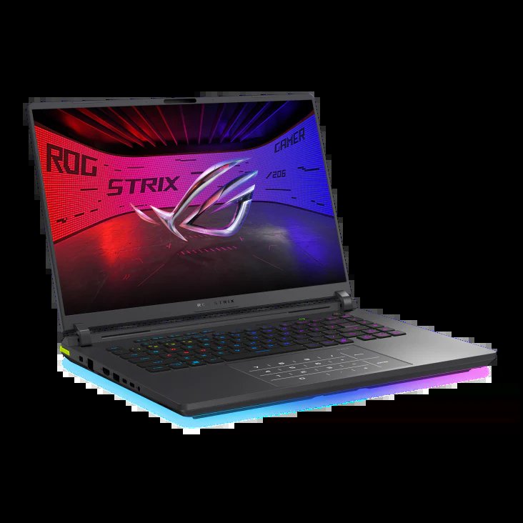 ASUS ROG Strix G16 G615LW Gaming Laptop Intel Ultra 9 275HX 64GB RAM 2TB PCIe NVMe M.2 SSD 16" IPS Anti-glare Display NVIDIA GeForce RTX 5080 Laptop GPU ROG Boost 1080P FHD IR Camera for Windows Hello Backlit Chiclet Keyboard Windows 11 Home 1 Year Warranty