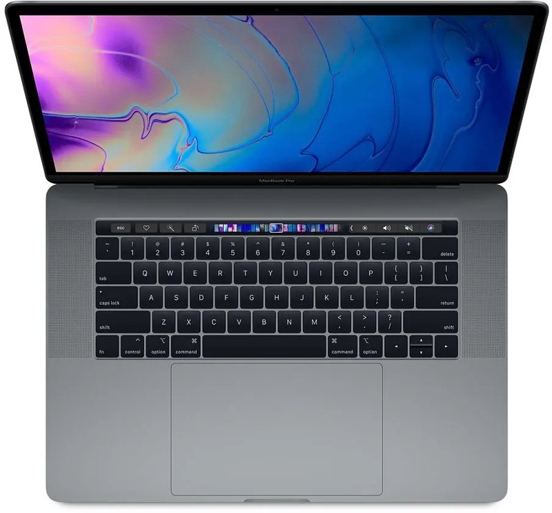 Apple Macbook Pro A1990 15.4" Retina Display 2.2GHz Core i7 16GB RAM 512GB SSD 4GB GDDR5 Radeon Pro 555X Graphics Touch Bar Ex Uk 6 Months Warranty Grade A