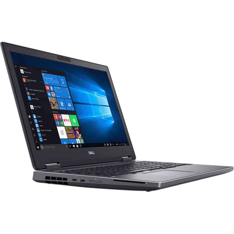 Dell Precision 7530 Intel Core i7 8th Gen 32GB RAM Upgradable To 128GB SSD( 4 slots) 512GB SSD Upgradable To 6TB SSD(3 Slots) 15.6" FHD WVA Display + 4GB GDDR5 Radeon Pro WX
