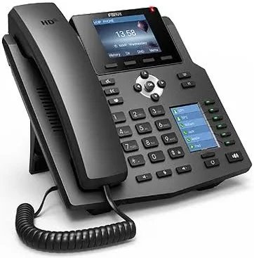 Fanvil X4Us Enterprise IP Phone 12 SIP Lines HD Audio with Harman Speakers