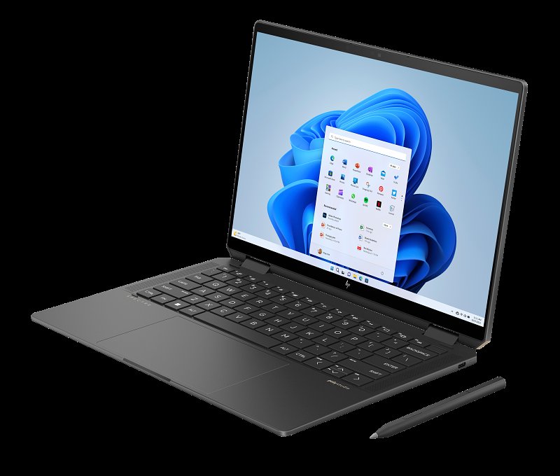 HP Spectre 14-eu0067nr x360 Intel Core Ultra 7 155H 16GB LPDDR5x RAM 512GB PCIe Gen4 NVMe TLC M.2 SSD Intel Arc Graphics 14" 2.8K UWVA OLED Display Poly Studio Fingerprint Reader HP 9MP IR Camera Plus HP Styus Pen Windows 11 1 Year Manufacturer Warranty