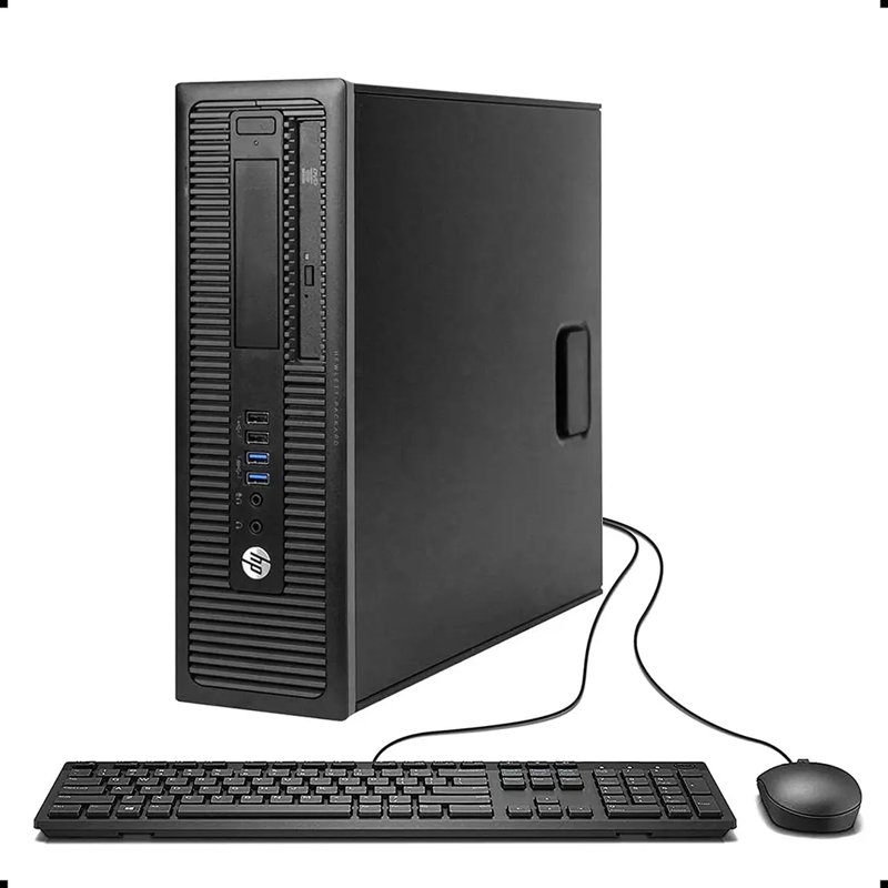 HP EliteDesk 800 G1 SFF Premium Business Computer PC 4th Generation Core i7-4770 4GB RAM 500GB HDD CPU Only Keyboard Plus Mouse 6 Months Warranty