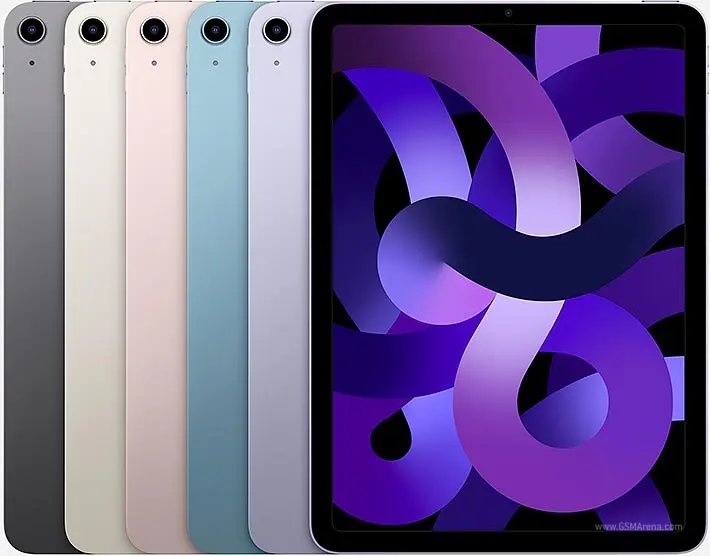 Apple iPad Air (2022) 256GB 8GB RAM 10.9" Liquid Retina IPS LCD 12MP Camera Apple Apple M1 iPadOS 15 Stylus Support Nano-SIM and eSIM iPad Air (5th generation)