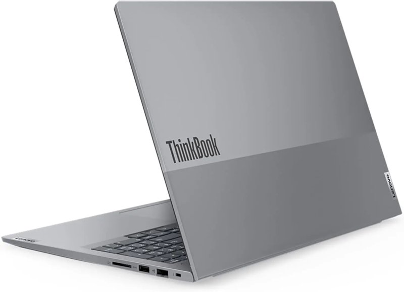 Lenovo ThinkBook 16 G6 IRL 13th Gen Intel Core i5-13420H 8GB DDR5-5200 RAM 512GB SSD 16" WUXGA IPS Anti-Glare Display Integrated Intel UHD Graphics 720p Webcam Privacy Shutter & Dual Mics Fingerprint Reader 1 Year Warranty