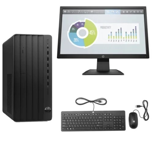 HP EliteDesk 800 G6 Business PC Intel Core i5-10400 8GB DDR4 RAM 1TB HDD Business Desktop Plus HP 18.5" Ex UK Monitor and USB Keyboard & Mouse Included
