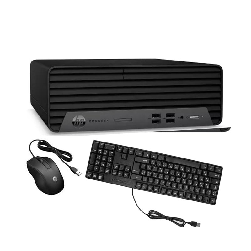 HP ProDesk 600 G6 Microtower PC 10th Gen Intel Core i5 16GB RAM 500GB HDD Intel UHD Graphics 630 CPU Keyboard Mouse & 22" HD Anti-Glare Monitor 