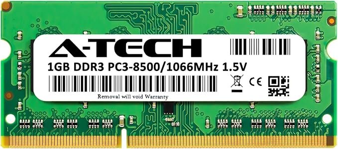1GB DDR3 1066MHz 1Rx8 PC3-8500S Desktop Ram Stick
